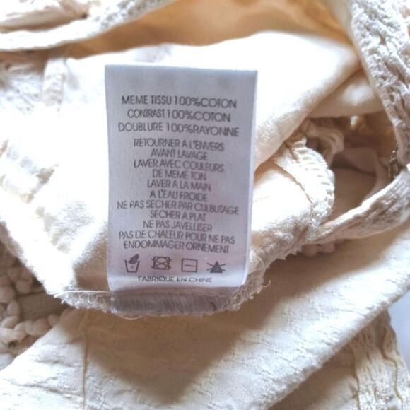 Miss Me Boho Vest Womens Medium Bohemian Hippie Flower Fringe Cut Out - Picture 11 of 11